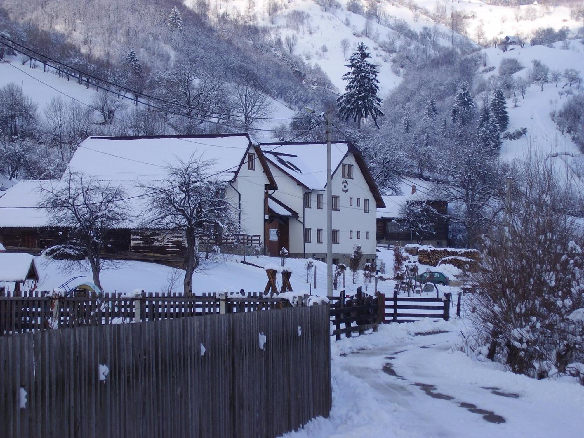 Hanul Cu Noroc Moieciu de Jos Exteriér fotografie